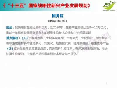 2020年生物基產業年度政策盤點 聚焦材料技術研發與產業升級新動能